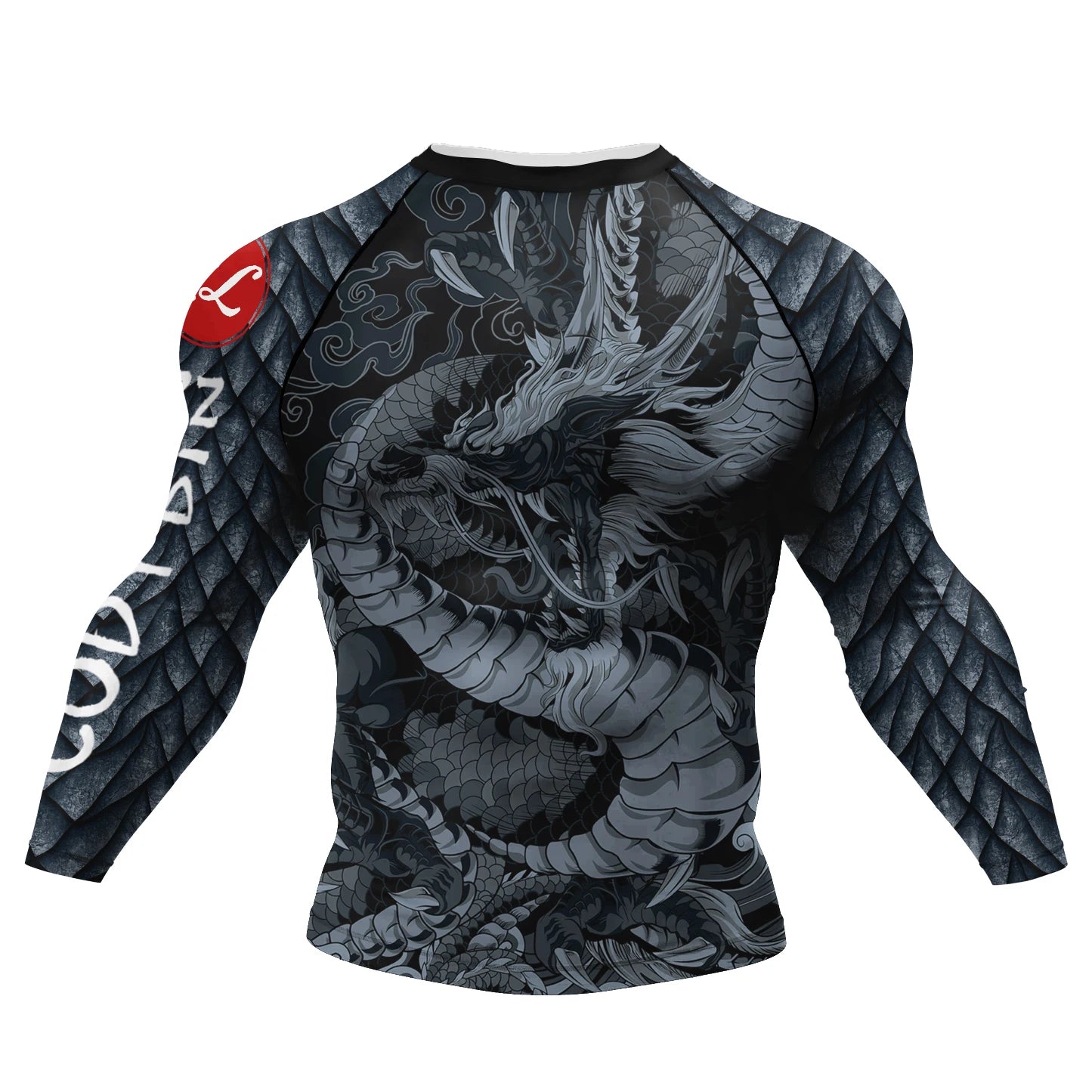 Rashguard À Manches Longues Fumetsu Competitor Mk2 - Noir/Noir – Dragon Bleu Rashguard À Manches Longues Fumetsu Competitor Mk2 - Noir/Noir – Dragon Bleu