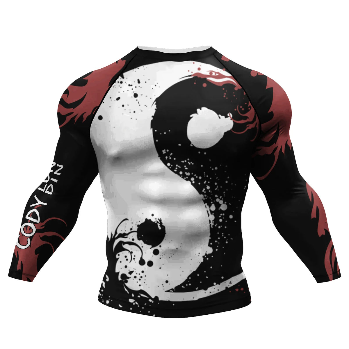トップス CLANE RASH GUARD HUGE SHIRTS Mercenary Tao Pai Pai Dragon Ball Z Long Sleeve Rash Guard