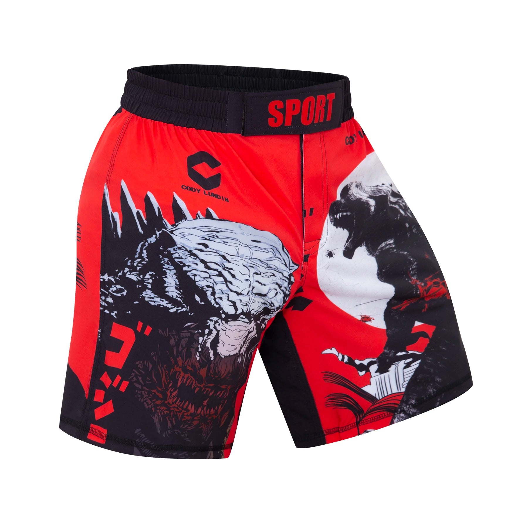 Cody Lundin – Ensemble Short Thaï + T-shirt Compression MMA/Boxe – Tenue Légère Et Respirante Pour Entraînement Intense