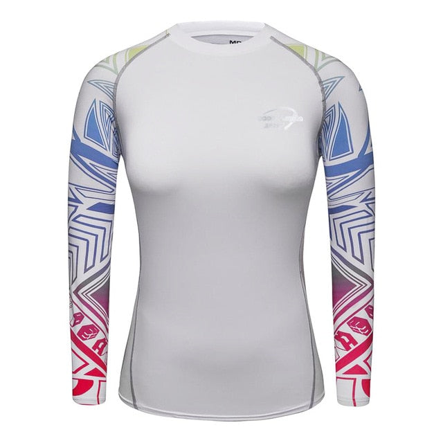 Volleyball Jersey - Long Sleeve Compression - Women's