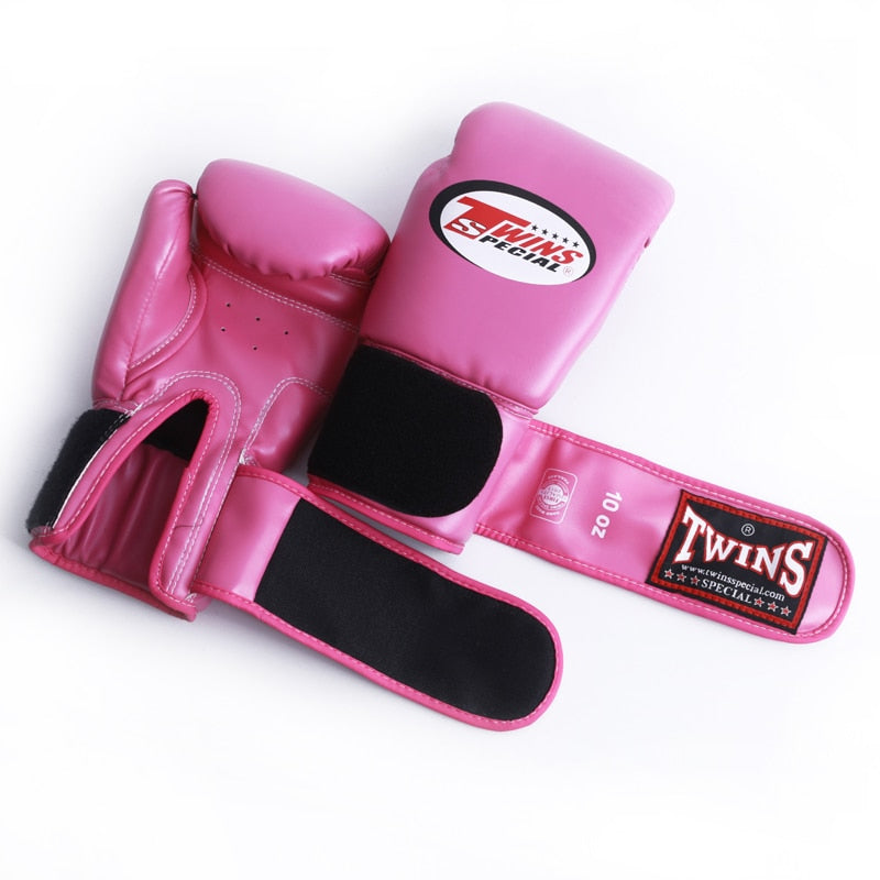 Twins SPECIAL Unisex Boxing Gloves with Velcro Straps – Trap, Tap