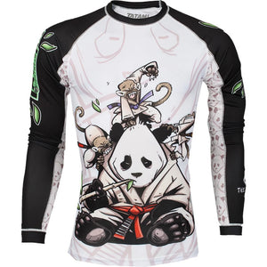 Tatami - Gentle Panda -  Long Sleeve BJJ Compression Shirt / Rash Guard