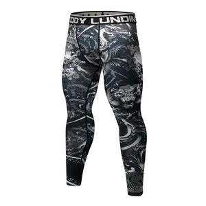 Cody Lundin - Collage - BJJ compression tights /rash guard / Spats /Pants