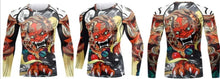 Cody Lundin - Mural Series: KOMAINU -  Long Sleeve MMA  / BJJ  Compression Shirt / Rash Guard