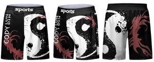 Cody Lundin - Yin-Yang - MMA Fight Shorts