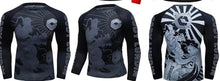 Cody Lundin - " Rising Dragon "  -  Long Sleeve MMA  / BJJ  Compression Shirt / Rash Guard