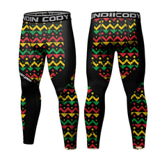 Cody Lundin - Rasta - BJJ compression tights /rash guard / Spats /Pants