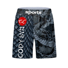 Cody Lundin - Dragon Scales - MMA Fight Shorts