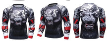 Cody Lundin - " THE SNARL "-  Long Sleeve MMA Compression  Shirt / Rash Guard