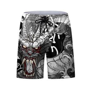 Cody Lundin - Mural Series : Shinryū - MMA Fight Shorts