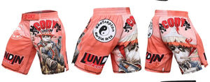 Cody Lundin - Master Panda - MMA Fight Shorts