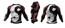 Cody Lundin - " YIN-YANG "  -  Long Sleeve MMA Compression  Shirt / Rash Guard