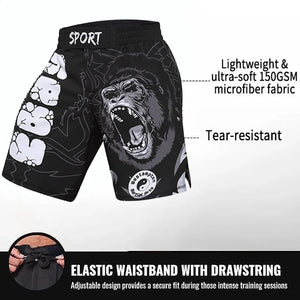 Cody Lundin - Silverback - MMA Fight Shorts