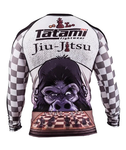 Tatami - Chess Gorilla -  Long Sleeve BJJ Compression Shirt / Rash Guard