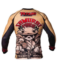 Tatami - Samurai Panda -  Long Sleeve BJJ Compression Shirt / Rash Guard