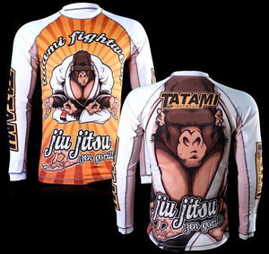 Tatami - Zen Gorilla-  Long Sleeve BJJ Compression Shirt / Rash Guard