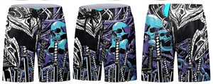 Cody Lundin - Mural Series: Knight Helm - MMA Fight Shorts