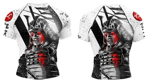 Cody Lundin -  Bleeding Samurai -  Short Sleeve MMA  / BJJ  Compression Shirt / Rash Guard