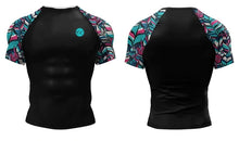 Cody Lundin - " Palms " -  Short Sleeve MMA  / BJJ  Compression Shirt / Rash Guard