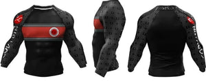 Cody Lundin - " The Natural "  -  Long Sleeve MMA  / BJJ  Compression Shirt / Rash Guard