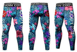 Cody Lundin - BLOOM - BJJ compression tights /rash guard / Spats /Pants