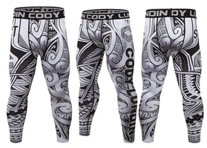 Cody Lundin - TA MOKO - BJJ compression tights /rash guard / Spats /Pants