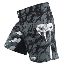 SOTF "GREY  VENOM" Camoflage MMA Fight Shorts