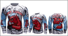 Cody Lundin - "BOAR POWER" - Men's Long Sleeve Compression  Shirt / Rash Guard