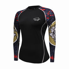 Cody Lundin -  VS-W13  - Women's MMA Long Sleeve Compression Tee/ Shirt / Rash Guard