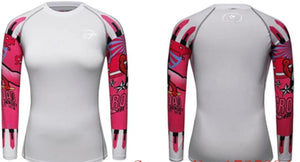 Cody Lundin -  VS-W6  - Women's MMA Long Sleeve Compression Tee/ Shirt / Rash Guard