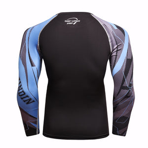 Cody Lundin - VS-9 - Men's MMA Long Sleeve Compression Shirt / Rash Guard