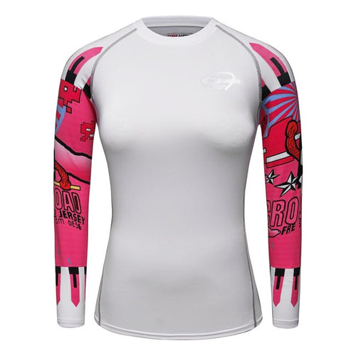 Cody Lundin -  VS-W6  - Women's MMA Long Sleeve Compression Tee/ Shirt / Rash Guard