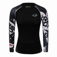 Cody Lundin -  VS-W9 - Women's MMA Long Sleeve Compression Tee/ Shirt / Rash Guard