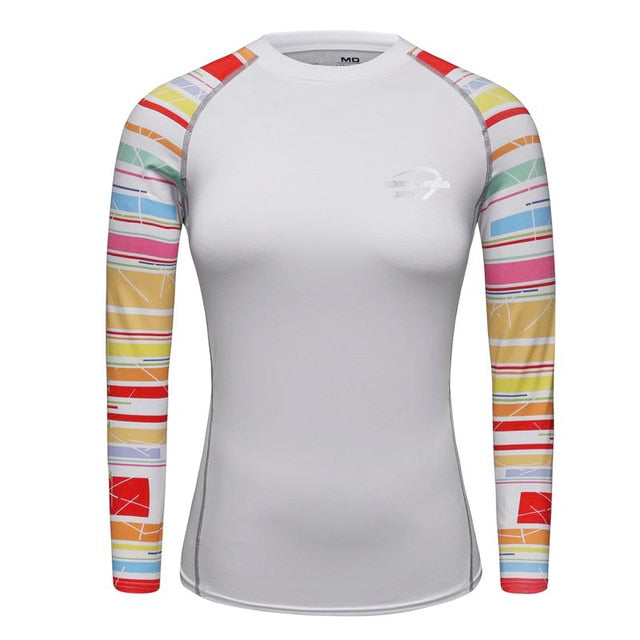 Cody Lundin -  VS-W5  - Women's MMA Long Sleeve Compression Tee/ Shirt / Rash Guard