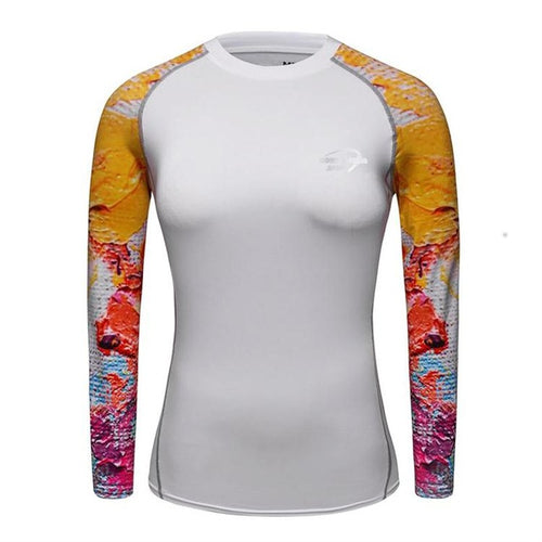 Cody Lundin -  VS-W2  - Women's MMA Long Sleeve Compression Tee/ Shirt / Rash Guard