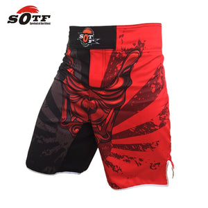 SOTF- "RED MASK" - MMA Fight Shorts