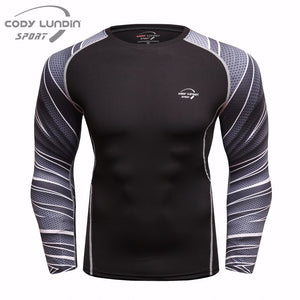 Cody Lundin - VS-4 - Men's MMA Long Sleeve Compression Shirt / Rash Guard