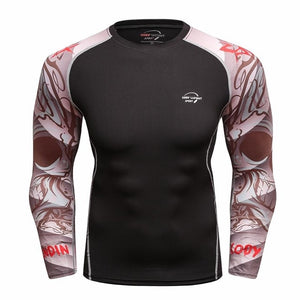 Cody Lundin - VS-8 - Men's MMA Long Sleeve Compression Shirt / Rash Guard