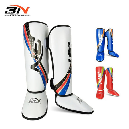 BNPRO TriStripe Junior Shin Guards for Kids