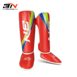 BNPRO TriStripe Junior Shin Guards for Kids