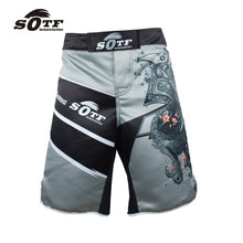 SOTF - "Silver Samurai" MMA Fight Shorts