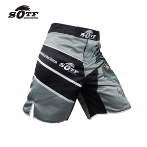 SOTF - "Silver Samurai" MMA Fight Shorts