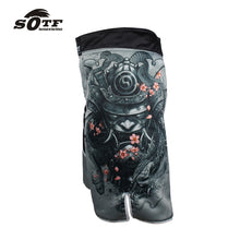 SOTF - "Silver Samurai" MMA Fight Shorts