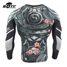 SOTF - "Silver Samurai" - MMA compression top / shirt / rash guard