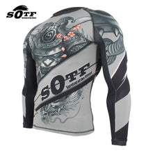 SOTF - "Silver Samurai" - MMA compression top / shirt / rash guard